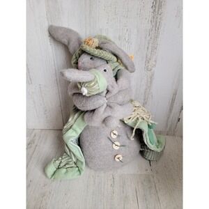 Melissa Ann Easter rabbit mom baby bunny home plush stuffed animal